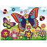 Wassermalerei mit Pinsel Schmetterling 20 x 15 cm