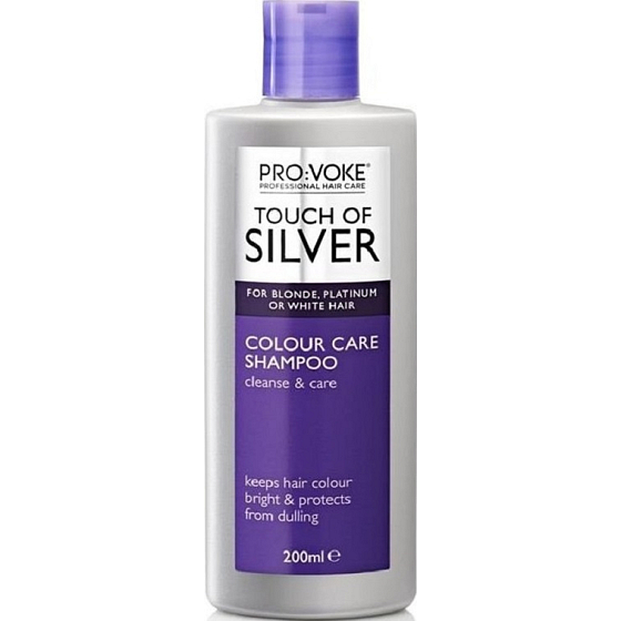 Für: Voke Touch of Silver Shampoo zum Auffrischen und Erhalten der Farbe 200 ml