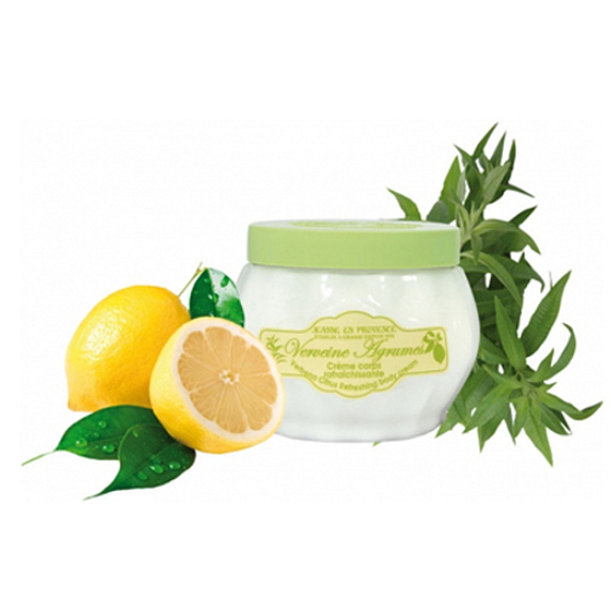 Jeanne en Provence Verveine Agrumes - Körpercreme für Eisenkraut und Zitrusfrüchte 200 ml
