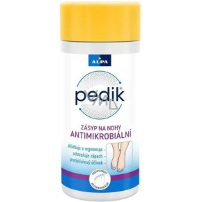 Alpa Pedik s antimikrobiální přísadou zásyp na nohy 100 g