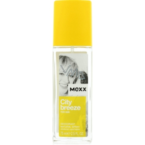 Mexx City Breeze für ihr parfümiertes Deodorantglas 75 ml