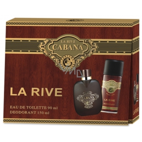 La Rive Cabana Eau de Toilette für Männer 90 ml + Deodorant Spray 150 ml, Geschenkset