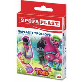 3M Spofaplast Troll Patches für Kinder 72 x 25 mm 10 Stück