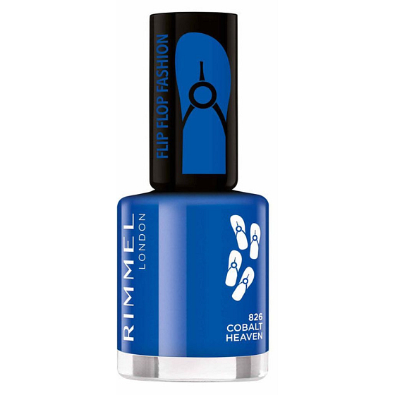Rimmel London 60 Sekunden Flip Flop Nagellack 826 Cobalt Heaven 8 ml
