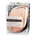 Tangle Teezer Compact Professionelle kompakte Haarbürste, Roségold Schwarz - Roségold