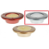 Aromakerze aus Keramik Silberplatte 100 x 30 mm
