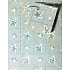 Nekupto Geschenk Papiertüte Hologramm 14 x 11 x 6,5 cm Weihnachten, Silber 016 02 GS