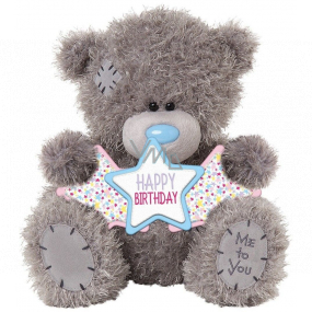 Ich zu dir Teddybär 3 Sterne Alles Gute zum Geburtstag 23 cm