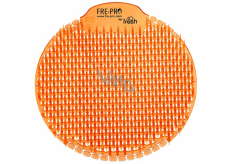 Fre Pro Slant Mango duftendes Urinal-Sieb orange 18 x 18 x 1,5 cm 81 g