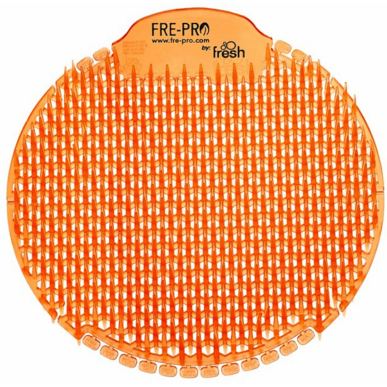 Fre Pro Slant Mango duftendes Urinal-Sieb orange 18 x 18 x 1,5 cm 81 g