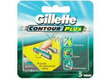 Gillette Contour Plus Ersatzkopf für Herren 5 Stück