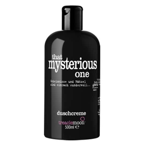 Treaclemoon The Mysterious One Duschgel ohne Silikone, Parabene, schwarz 500 ml