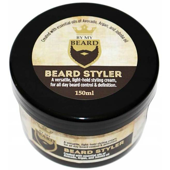 By My Beard Styling-Creme zur ganztägigen Kontrolle und Definition des Bartes 150 ml