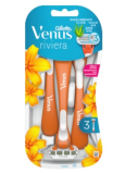 Gillette Venus Riviera ready Rasierer 3 Klingen, 3 Stück für Damen