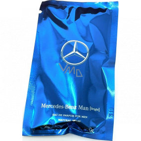 Mercedes-Benz Men Bright Eau de Parfum für Männer 1 ml mit Spray, Fläschchen