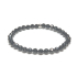 Spinell-Facettenarmband elastisch Naturstein, Kugel 5 mm / 16 - 17 cm
