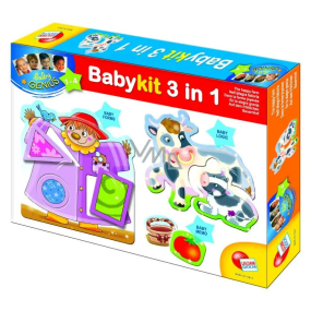 Baby Genius 3in1 Activities Lernspiel 40 Teile, empfohlen ab 1 Jahr