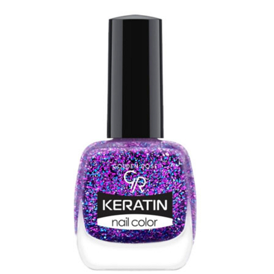 Golden Rose Keratin Nagelfarbe Glitter Nagellack 414 10,5 ml