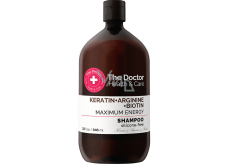 The Doctor Health & Care Keratin + Arginin + Biotin Maximum Energy Keratin Shampoo für Stärkung und Glanz 946 ml
