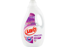 Savo Waschgel mit biologisch abbaubaren Inhaltsstoffen für Buntwäsche 48 Dosen 2,4 l
