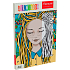 Monumi Teens Agnes kreatives Bild zum Ausmalen im Rahmen 38,5 x 1,5 x 27 cm