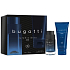 Bugatti Dynamic Move Blue Eau de Toilette 100 ml + Duschgel 200 ml, Geschenkset für Männer