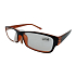 Berkeley Lesebrille Dioptrien +2,5 Kunststoff schwarz orange 1 Stück MC2062