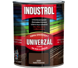 Industrol S2013 universell glänzende Deckfarbe für Metall und Holz, 2320 kaffeebraun, 750 ml