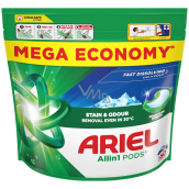 Ariel All in 1 Pods Mountain Spring gelové kapsle na praní univerzální 60 kusů