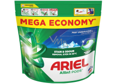 Ariel All in 1 Pods Mountain Spring gelové kapsle na praní univerzální 60 kusů