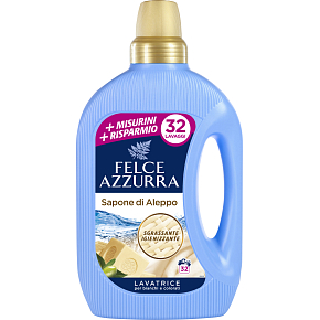 Felce Azzurra Waschgel Aleppo Soap 32 Wäschen, 1,595 l Felce Azzurra Waschgel Aleppo Soap 32 Wäschen, 1,595 l