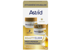 Astrid Beauty Elixir DUO denní hydratační krém + noční výživný krém 2 x 50 ml, duopack
