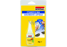 Soudal Cyanofix 84A vteřinové lepidlo, 20 g