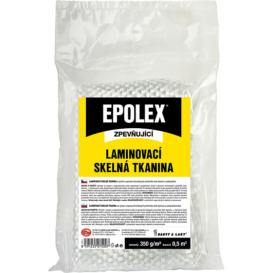 Epolex 350 g/m² Laminierglasfasergewebe, 0,5 m²