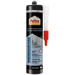 PATTEX Sanitärsilicon Express, weiß, 280 ml