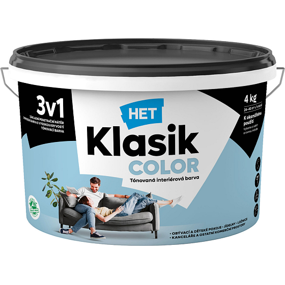 Het Klasik Color Malerfarbe, 0427 Himmelsblau, 4 kg
