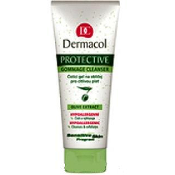 Dermacol Protective Gommage Cleanser Gesichtsreinigungsgel für empfindliche Haut