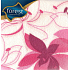 Waldpapierservietten 1 Lage 30 x 30 cm 45 Stück Rosa Blume