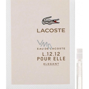 Lacoste Eau de Lacoste L.12.12 Gießen Sie Elle Elegantes Eau de Toilette für Frauen 1,5 ml mit Spray, Fläschchen