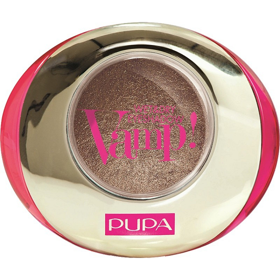 Pupa Dot Shock Vamp! Wet & Dry Eyeshadow Lidschatten 601 Sparkling Brown 1 g