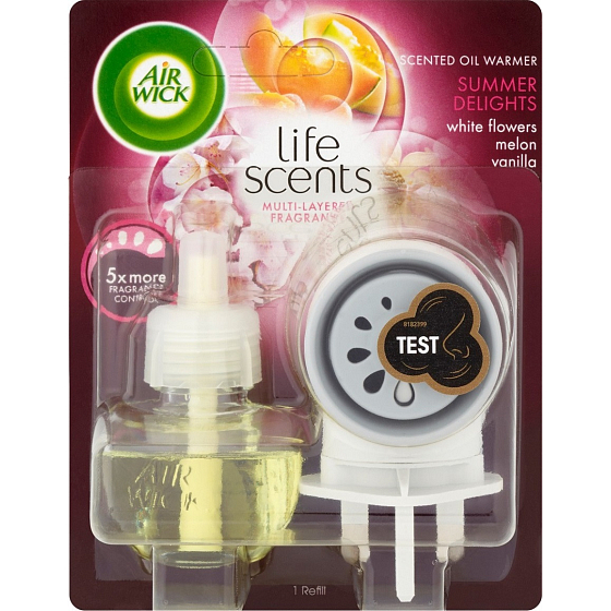 Air Wick Life Scents Sommerfreuden Joyful Sommer elektrische Lufterfrischer Set 19 ml