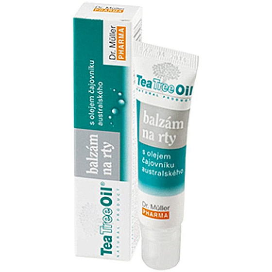 Dr. Müller Teebaumöl Balsam für trockene und beanspruchte Lippen 10 ml