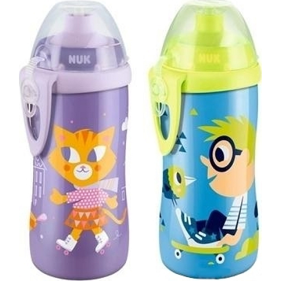 Nuk First Choice Junior Cup Push-Pull-Trinker 36+ Monate Plastikflasche 300 ml