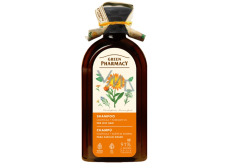 Green Pharmacy Ringelblumen- und Rosmarinöl-Shampoo für normales - fettiges Haar 350 ml