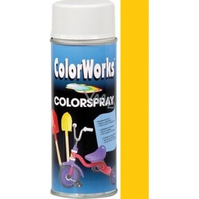 Color Works Colorspray 918501 goldgelber Alkydlack 400 ml