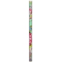 Ditipo Geschenkpapier 70 x 200 cm grüne, bunte Blumen
