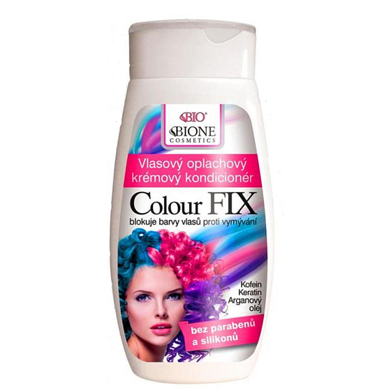 Bione Cosmetics Color Fix Spülcreme Conditioner blockiert Haarfarben gegen Spülen 260 ml