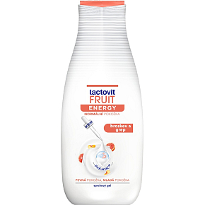Lactovit Fruit Energy Pfirsich und Grapefruit Duschgel, 500 ml Lactovit Fruit Energy Pfirsich und Grapefruit Duschgel, 500 ml