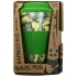Gemütliche Zeit Bambus Eco Tropical Leaves Bambus ökologische Thermobecher + Silikondeckel hellgrün 450 ml