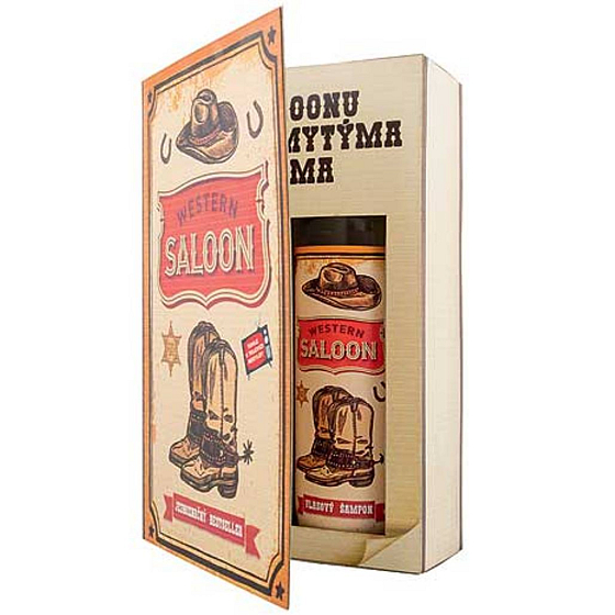Bohemia Gifts Country Western Duschgel 200 ml + Haarshampoo 200 ml, Buchkosmetik-Set